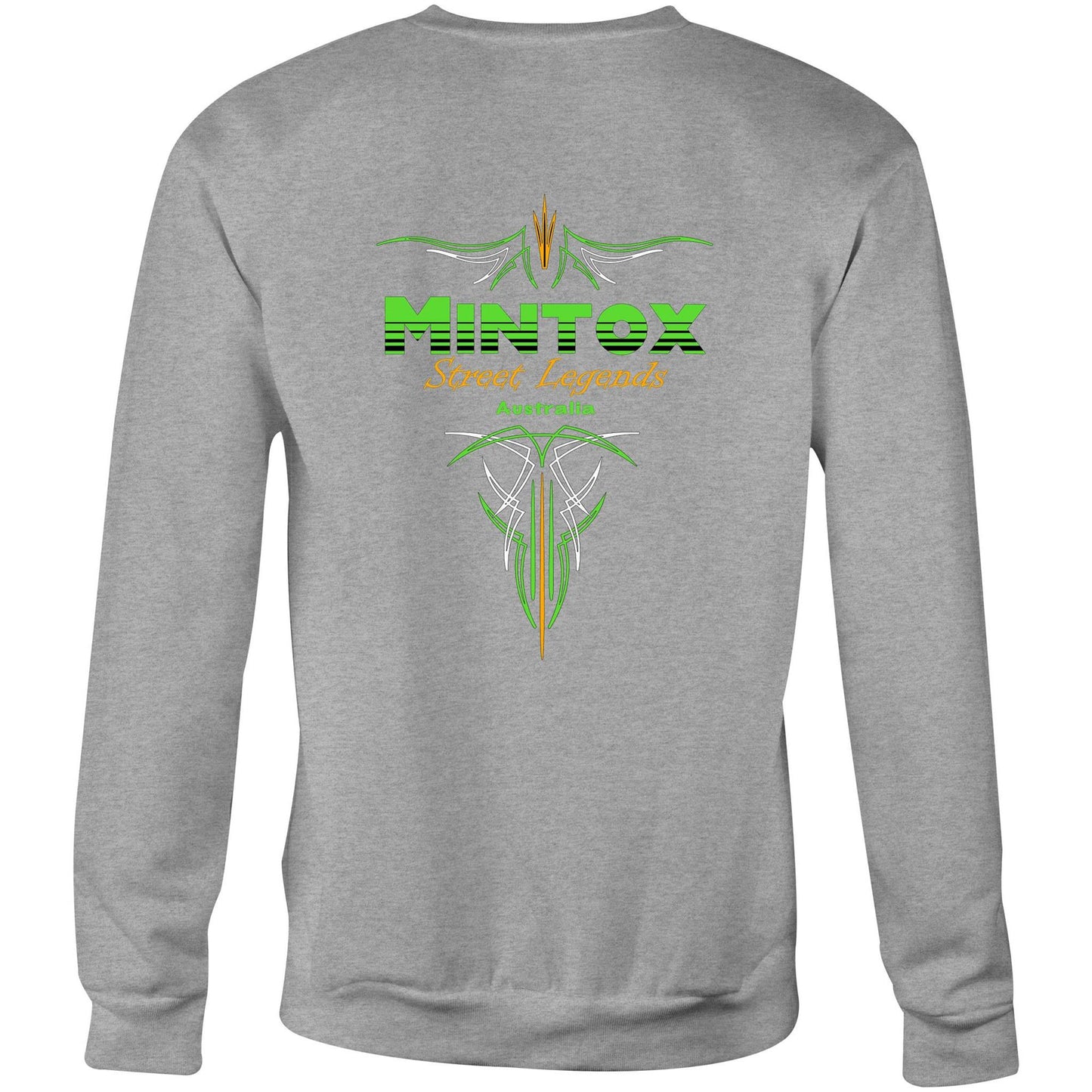Mintox Original Green Pinstripe Crew/Jumper