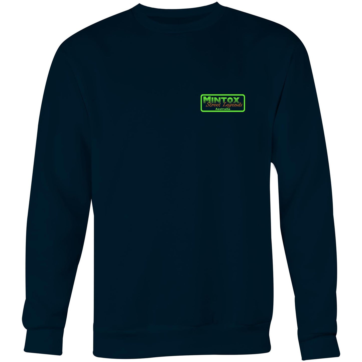 Mintox Original Green Pinstripe Crew/Jumper