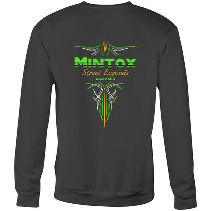 Mintox Original Green Pinstripe Crew/Jumper