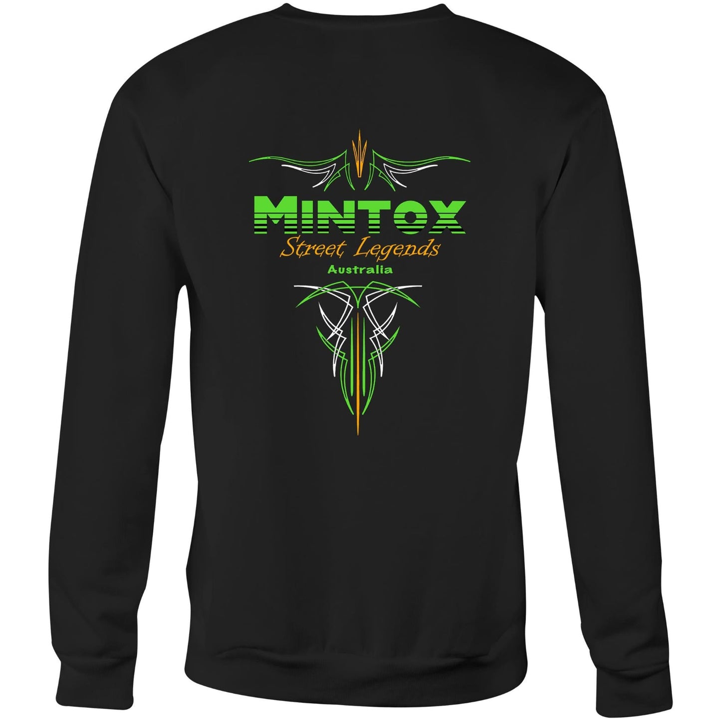 Mintox Original Green Pinstripe Crew/Jumper