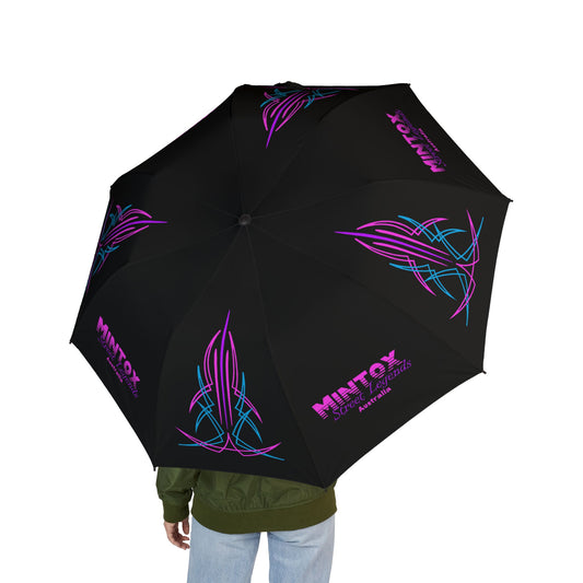 Hot Pink Mintox Pinstripe Umbrella
