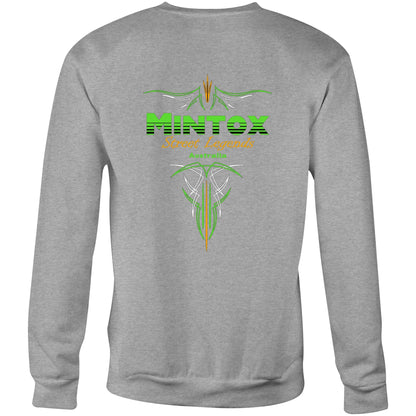 Mintox Original Green Pinstripe Crew/Jumper