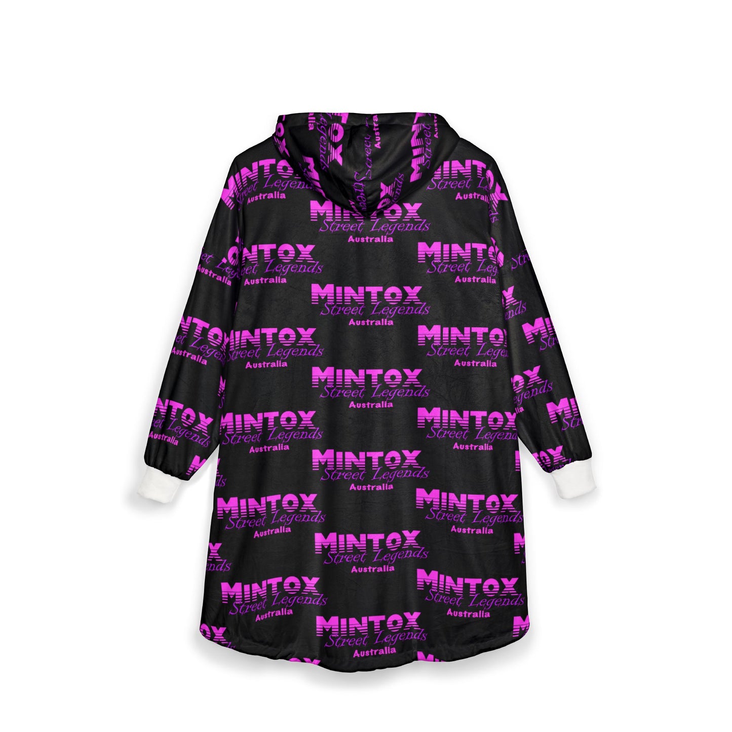 Mintox Pink Hooded Blanket