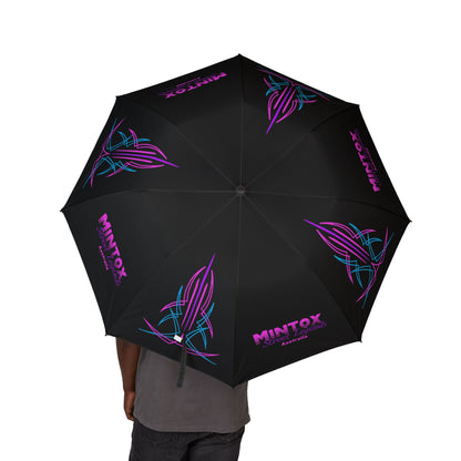 Hot Pink Mintox Pinstripe Umbrella