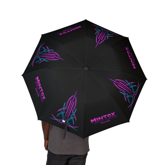 Hot Pink Mintox Pinstripe Umbrella