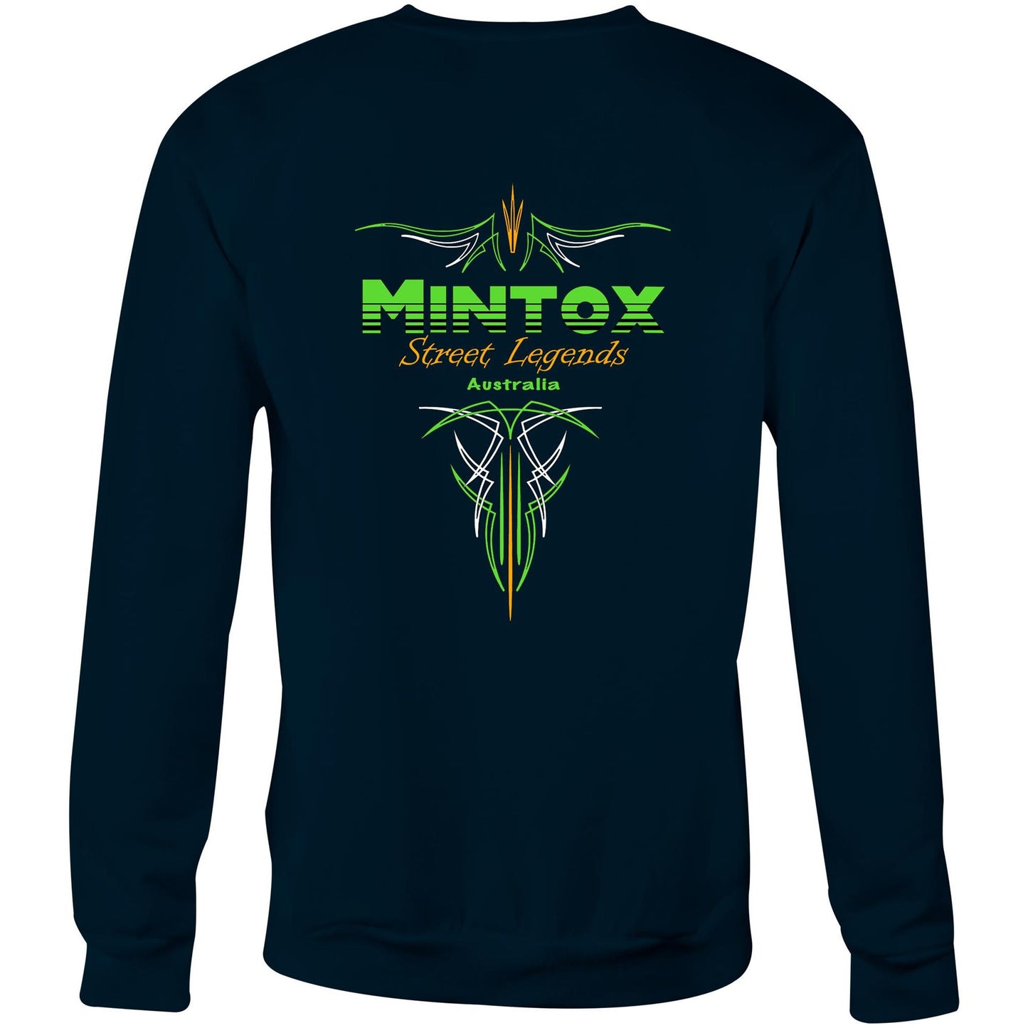 Mintox Original Green Pinstripe Crew/Jumper