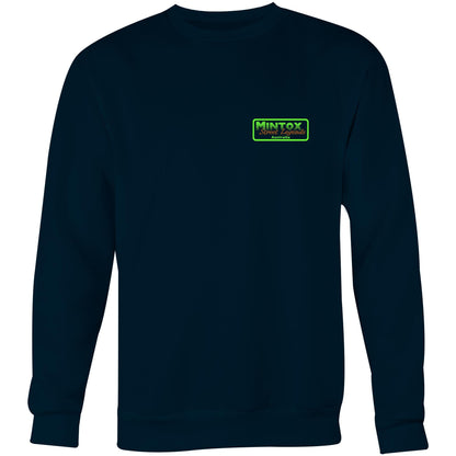 Mintox Original Green Pinstripe Crew/Jumper